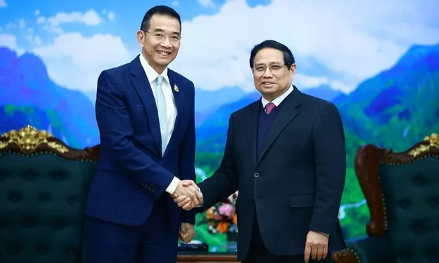 มุ่งมั่นเพิ่มมูลค่าการค้าต่างตอบแทนระหว่างเวียดนามกับไทยที่ 2 หมื่น 5 พันล้านดอลลาร์สหรัฐ