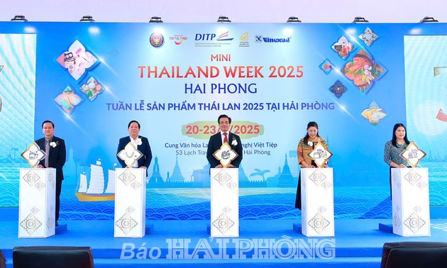เปิดสัปดาห์สินค้าไทยปี 2025 ณ นครไฮฟอง