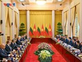 Staatspräsident Luong Cuong führt Gespräch mit dem litauischen Präsidenten Gitanas Nauseda
