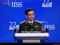 Vietnam reiterates “four no's” defense policy at Shangri-la Dialogue
