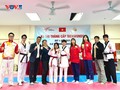 Nhà vô địch SEA Games giao lưu, truyền lửa Taekwondo tại CLB Nghĩa Tân