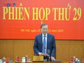 Tổng Bí thư Tô Lâm chủ trì phiên họp thứ 29 của Ban Chỉ đạo TƯ về phòng, chống tham nhũng, lãng phí, tiêu cực