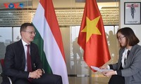 Menteri Luar Negeri dan Ekonomi Luar Negeri Hungaria mengapresiasi hubungan kerja sama persahabatan yang baik dengan Vietnam