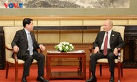 Presidente de Vietnam se reúne en Beijing con Vladimir Putin