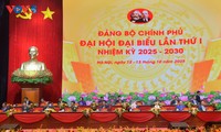 Primer Congreso de la Organización Partidista del Gobierno resalta las visiones de Vietnam en la nueva era
