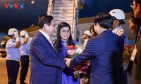 Pham Minh Chinh arrive au Brésil