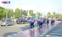 Ho Chi Minh City launches 6km bike-only lane 