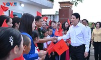 Presiden Luong Cuong: Kembangkan Demokrasi di Basis Merupakan Motivasi untuk Membangun Pemerintahan yang Dekat dengan Rakyat dan Demi Rakyat