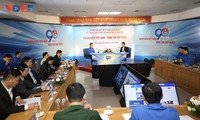 Vietnamese youth advance forward confidently