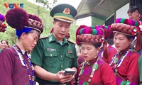 Border soldiers bring digital skills to remote hamlets in Lai Chau 