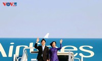 国家主席 アンゴラの国賓訪問を開始