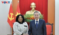 苏林会见非洲人国民大会第一副秘书长诺姆武拉·莫科尼亚内
