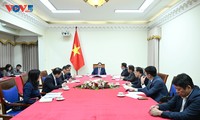 Premierminister Pham Minh Chinh telefoniert mit dem Generaldirektor des russischen Staatskonzerns Rosatom