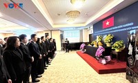 Lễ viếng và mở sổ tang nguyên Chủ tịch nước Trần Đức Lương tại Nhật Bản