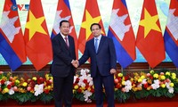 Thủ tướng Phạm Minh Chính hội kiến Chủ tịch Đảng Nhân dân Campuchia, Chủ tịch Thượng viện Campuchia Hun Sen