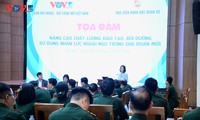 Tọa đàm “Nâng cao chất lượng đào tạo, bồi dưỡng sử dụng nhân lực ngoại ngữ trong giai đoạn mới”