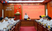 Party leader urges new Quang Tri province to keep improving infrastructure, people's lives
