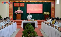 Party chief surveys two-tier local government model in Ho Chi Minh City
