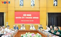 Party leader presides over Central Military Commission meeting