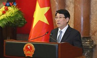 Chủ tịch nước Lương Cường trao quyết định thăng cấp bậc hàm Thượng tướng cho lãnh đạo Bộ Công an