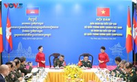 Thắt chặt hợp tác quốc phòng Việt Nam – Campuchia, xây dựng biên giới hòa bình, phát triển