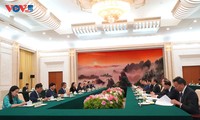 Đoàn đại biểu cấp cao Mặt trận Tổ quốc Việt Nam thăm và làm việc tại Bắc Kinh 