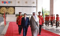 Primer Ministro de Kuwait preside ceremonia de bienvenida a su par vietnamita