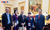 Phó Chủ tịch Quốc hội Nguyễn Thị Thanh tiếp xúc song phương tại Đại hội đồng APF-50