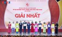 Đài Tiếng nói Việt Nam giành 6 giải tại Giải Báo chí vì sự nghiệp phát triển Văn hóa Việt Nam