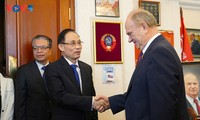 Đặc phái viên của Tổng Bí thư Tô Lâm gặp lãnh đạo các chính Đảng lớn của Nga