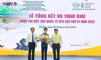 Bộ Thông tin và Truyền thông trao giải cuộc thi viết thư quốc tế UPU lần thứ 51