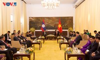 Tổng Bí thư Tô Lâm hội kiến Tổng Bí thư, Chủ tịch nước Lào
