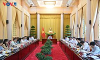 Chủ tịch nước Lương Cường làm việc với Văn phòng Chủ tịch nước về các nhiệm vụ trọng tâm thời gian tới