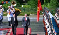 Chủ tịch nước Lương Cường chủ trì lễ đón chính thức Quốc vương Jordan