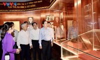 ประธานสภาแห่งชาติ เจิ่นแทงเหมิน เข้าร่วมพิธีเปิดโครงการบูรณะปฏิสังขรณ์เขตโบราณสถานเลขาธิการใหญ่พรรค เลหยวน
