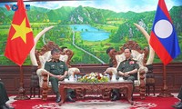 ผลักดันการแลกเปลี่ยนข้อมูลระหว่างกองทัพสองประเทศเวียดนาม-ลาว