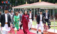 รองประธานประเทศ หวอถิแอ๊งซวน เริ่มการเยือนเนปาลอย่างเป็นทางการ
