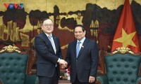 Pham Minh Chinh appelle PowerChina à soutenir le développement ferroviaire du Vietnam