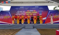 Đạp xe diễu hành hưởng ứng Tháng Phòng chống cháy nổ 2020