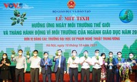 Ngành Giáo dục phát động Tháng hành động vì môi trường