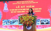 Kỷ niệm 55 năm Ngày huyện Củ Chi nhận danh hiệu “Đất thép thành đồng“