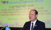 Đại hội Thi đua yêu nước Cựu chiến binh gương mẫu diễn ra đầu tháng 12 tới