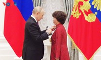 Một doanh nhân Việt Nam vinh dự được Tổng thống Nga Putin trực tiếp trao Huân chương Hữu nghị tại điện Kremlin