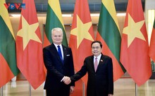 Chủ tịch Quốc hội Trần Thanh Mẫn hội kiến Tổng thống Litva
