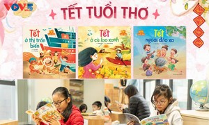 『テトの本』が子供たちの伝統文化への愛を育む