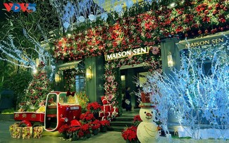Musim Natal yang Meriah di Kota Hanoi