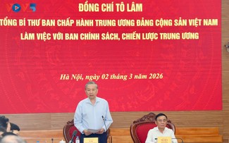 Secretario General del PCV insta a crear una base sólida para el desarrollo nacional hasta 2045