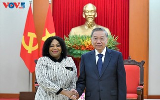 KPV-Generalsekretär empfängt die erste stellvertretende Generalsekretärin des Afrikanischen Nationalkongresses