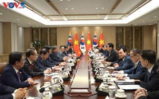 Vietnam und Südkorea geben gemeinsame Erklärung zur Vertiefung der umfassenden strategischen Partnerschaft ab