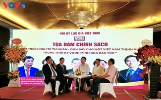 Private economic sector developed as a driver of Vietnam’s prosperity